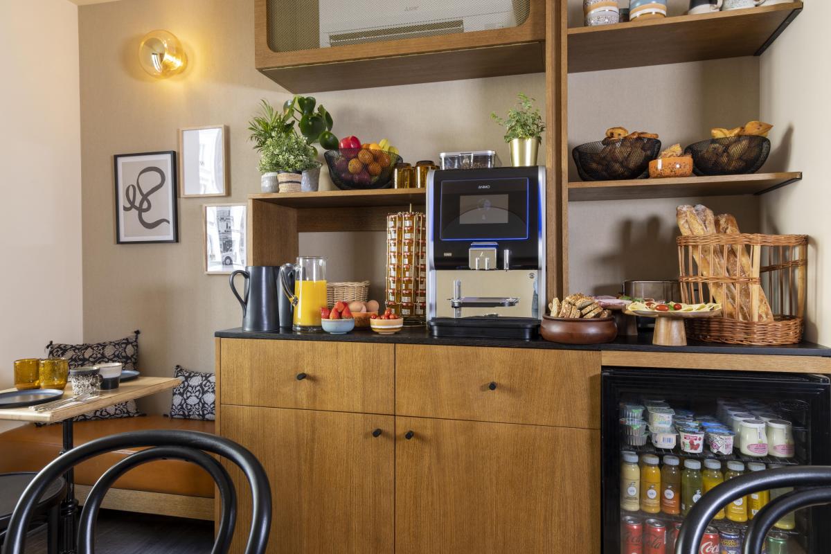 Hôtel Ernest Petit déjeuner